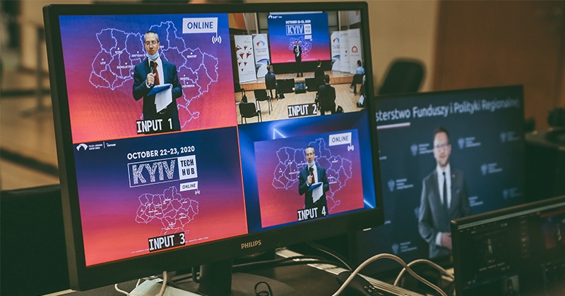 Kyiv Tech Hub 2020 - повітальне слово від Вальдемара Буди - державний секретар в Міністерстві фондів та регіональної політики Польща